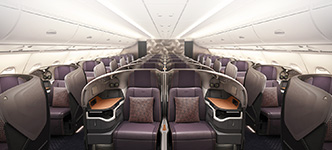 シンガポール航空A380 ビジネスクラス
