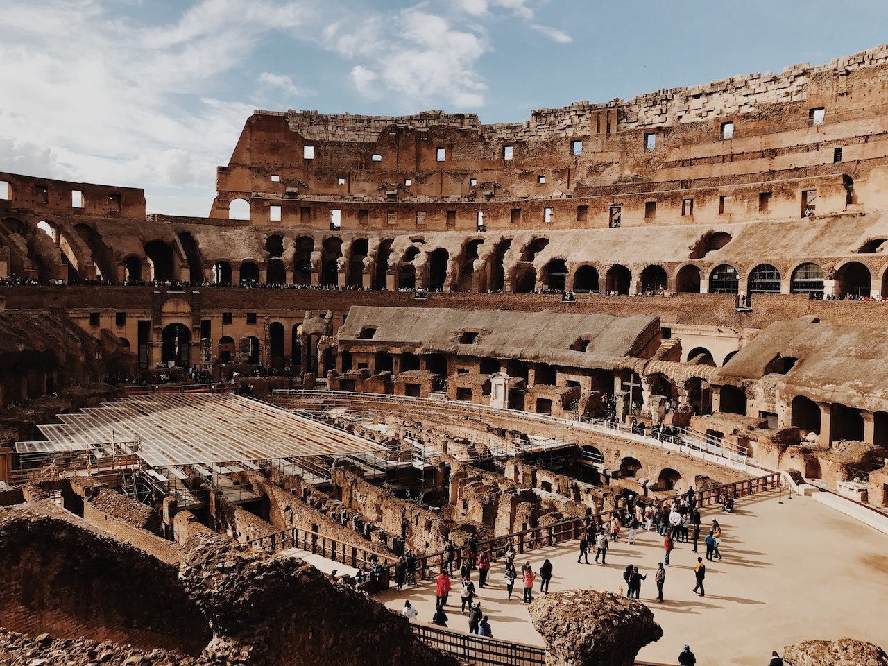 Colosseum Rome Palatino
