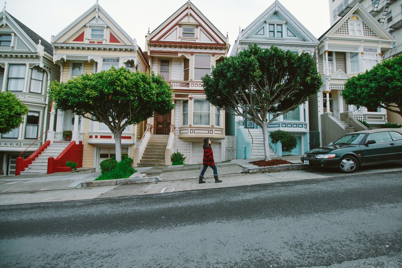San Francisco Colourful Houses