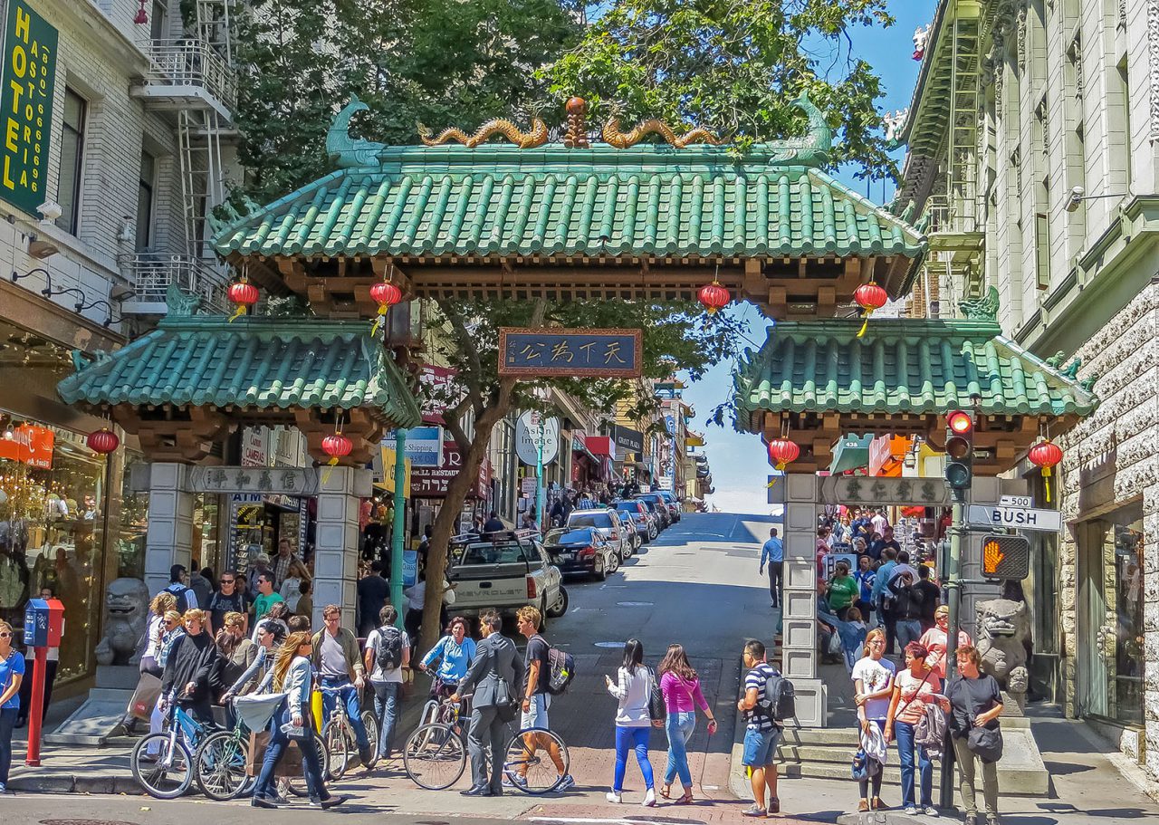 san francisco chinatown entrance gate