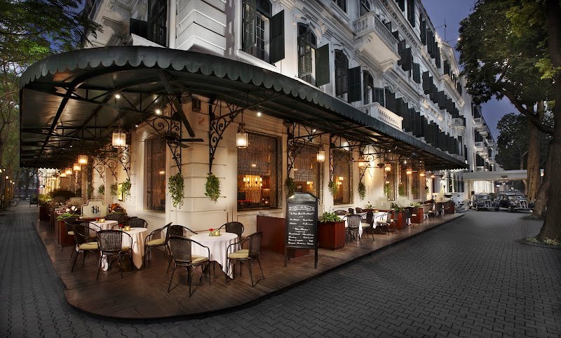 La Terrasse in Hanoi Sofitel hotel
