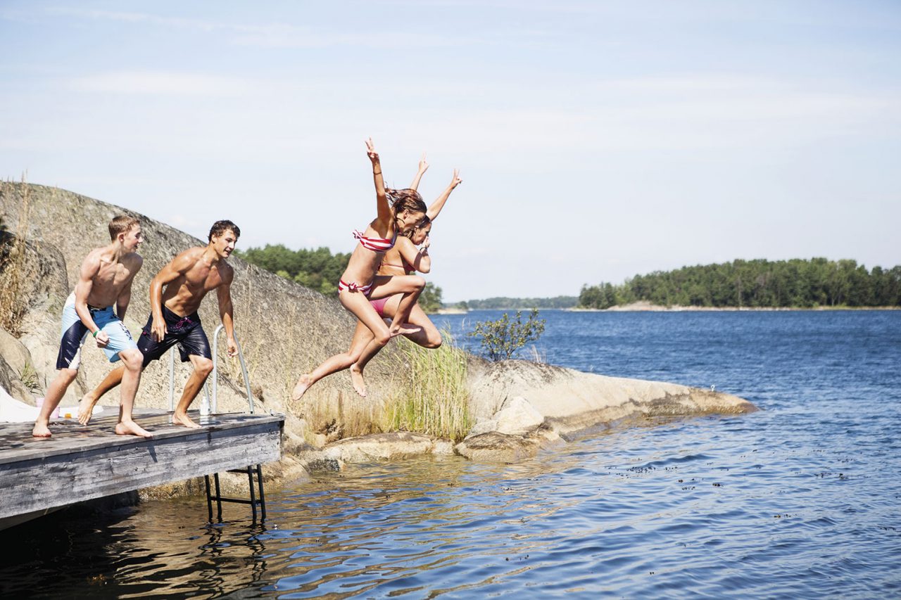  Nadar al aire libre en Estocolmo