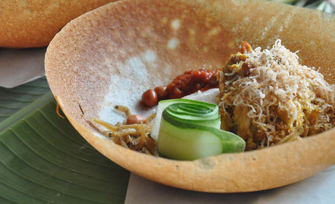 A modern take on appam at Hoppers KL (Photo: Hoppers KL)