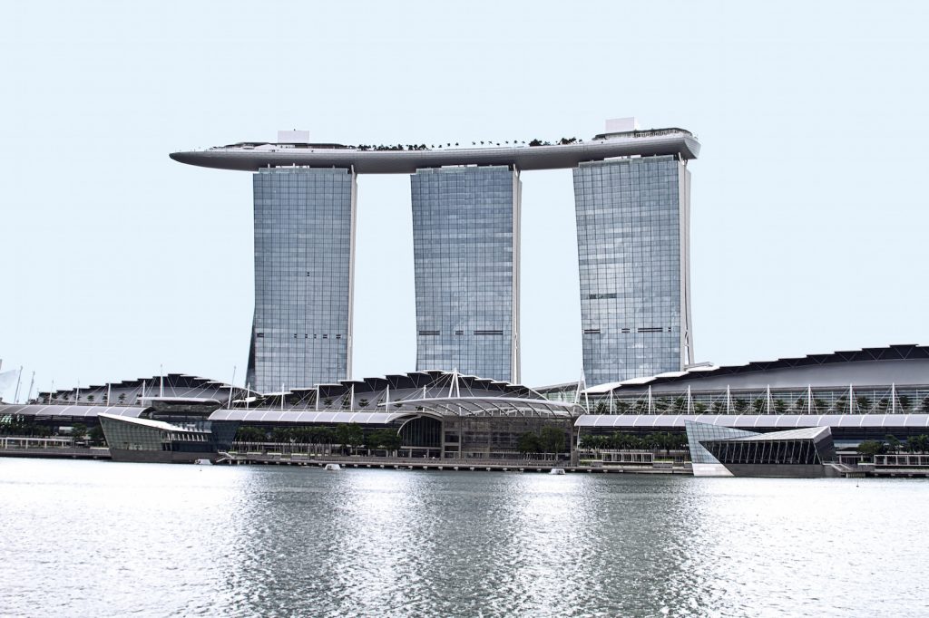 Marina Bay Sands integrated resort in Singapore