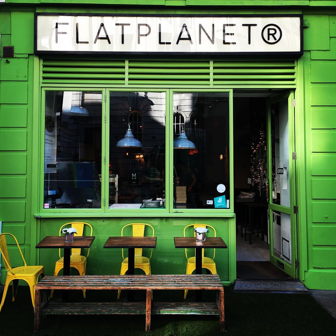 flat planet cafe