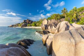 Anse Source d’Argent beach on La Digue Island, Seychelles