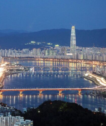 seoul south korea skyline