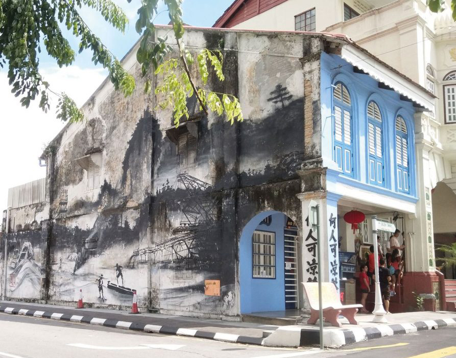 Ipoh street art by Ernest Zacharevic