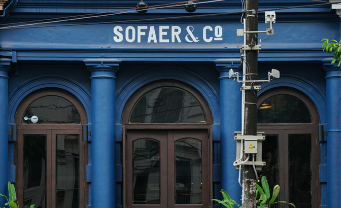 Sofaer & Co is the latest restaurant to take over an old colonial building