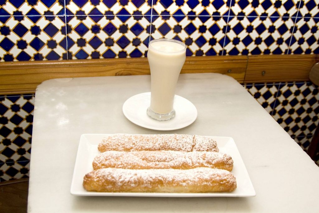 horchata and fartons