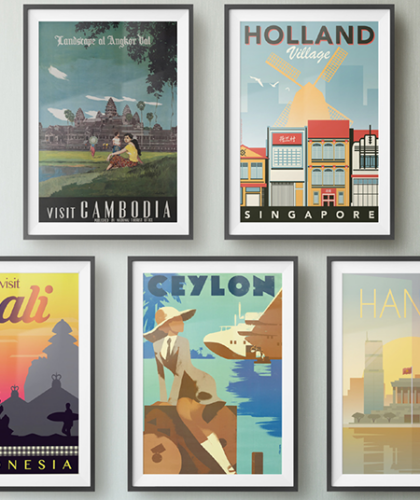 travel posters silkwinds
