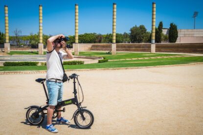 photo bike tour in barcelona