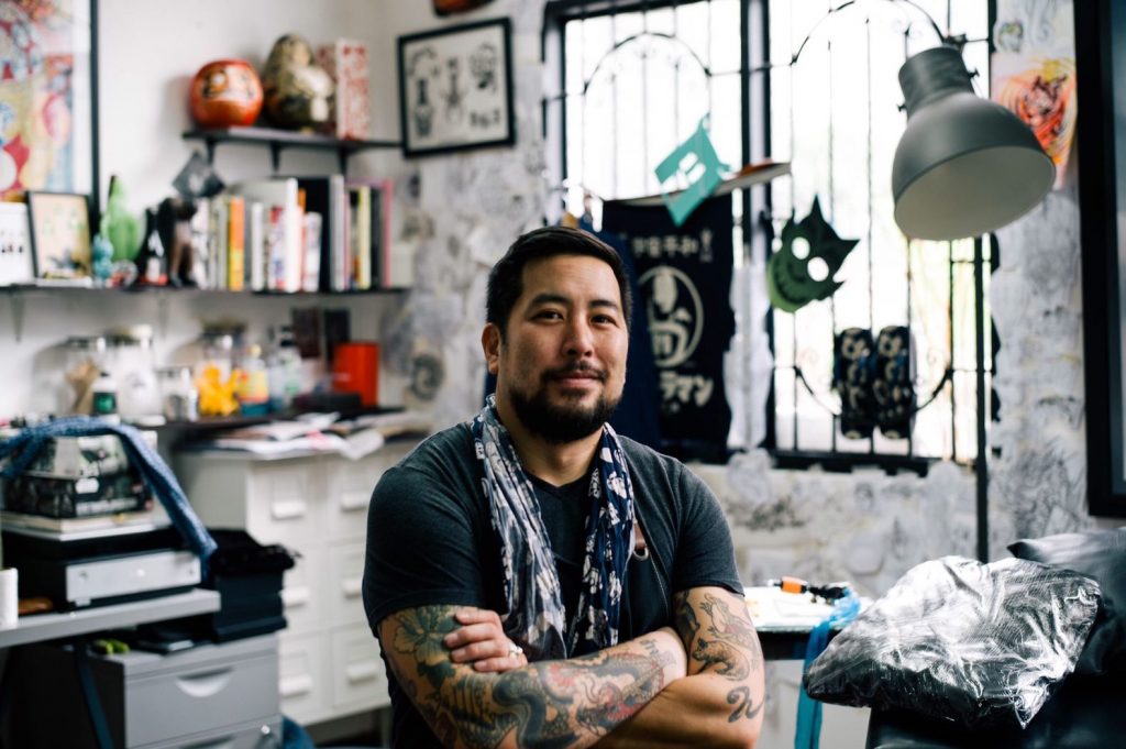 black pig tattoo artist luke satoru