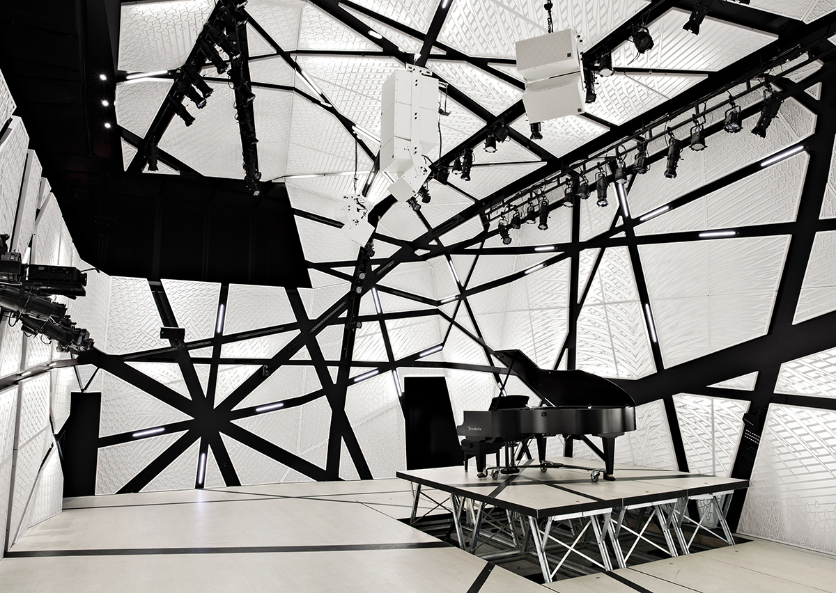 National Sawdust black and white art gallery