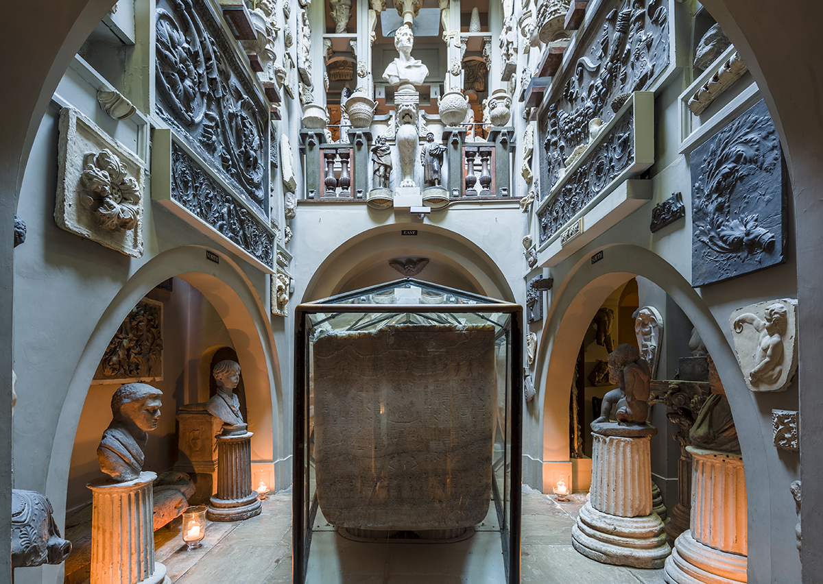 The Sepulchral Chamber in Sir John Soane's Museum