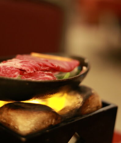 grilled meat robatayaki japanese style