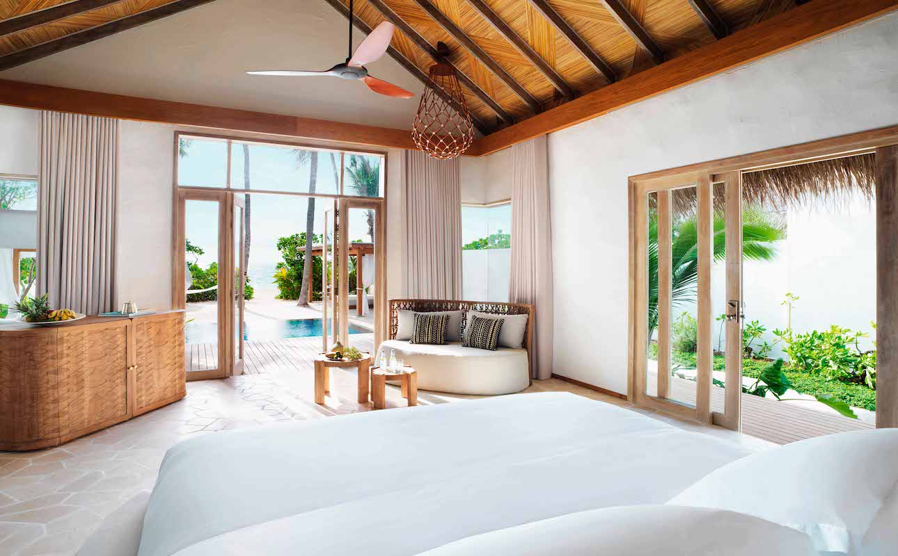 Beach Villas come with their own private plunge pools