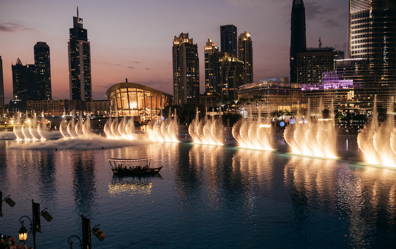 The Dubai Fountain. Photo credit: Anna Nielsen