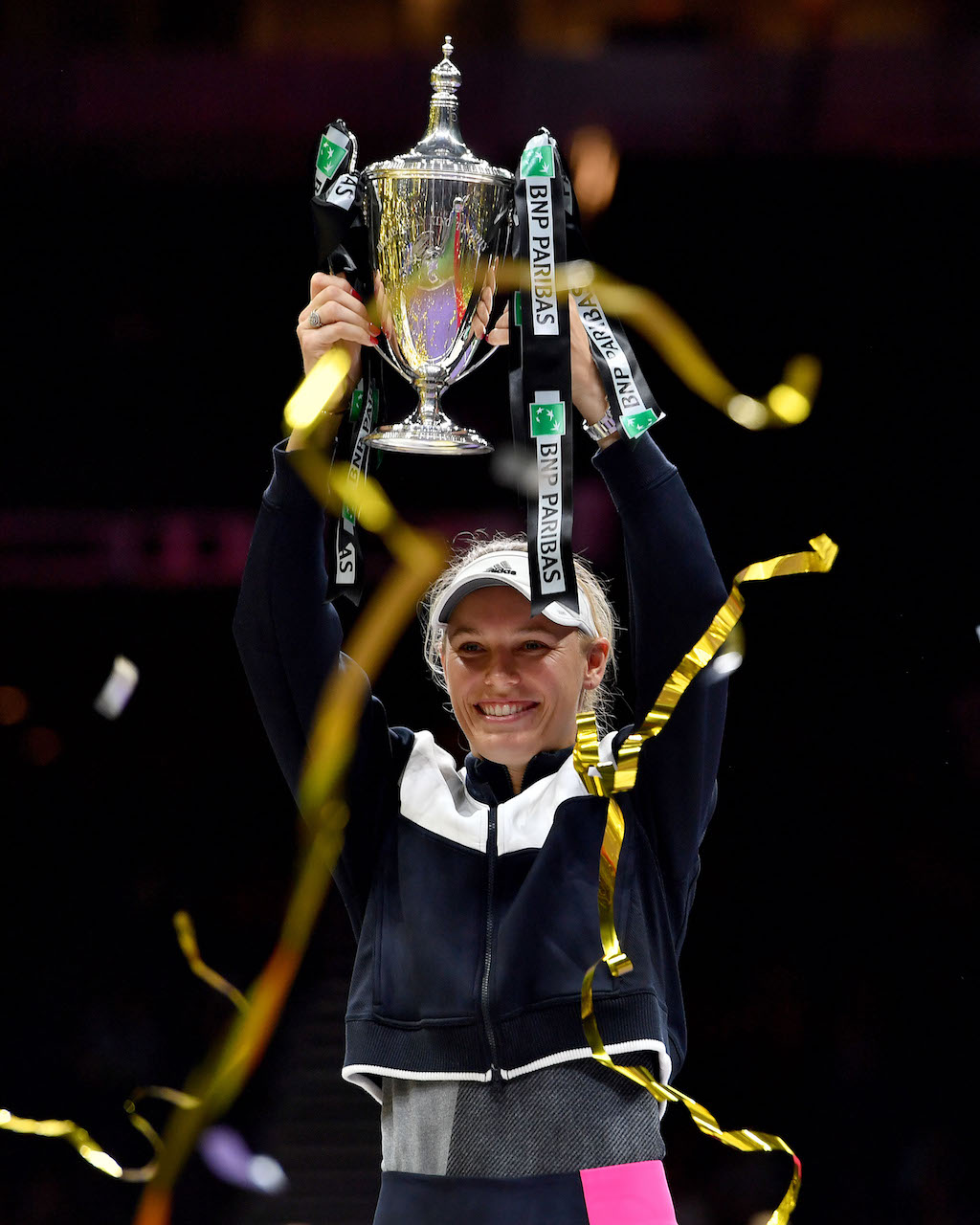 WTA Finals Singapore 2017 Champion Caroline Wozniacki