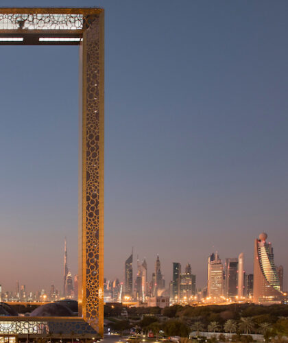 Dubai Frame towering Dubai building Silverkris Feature