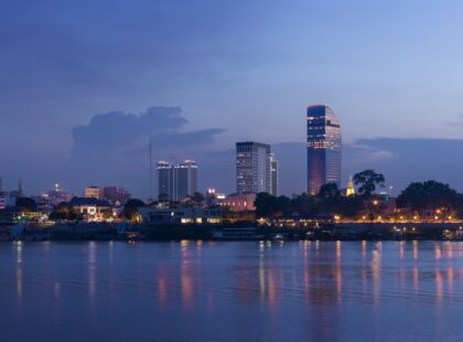 rosewoord hotel against phnom penh skyline silverkris cityguide