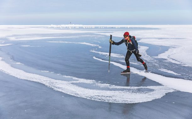 Ice Skating in Sweden Silverkris