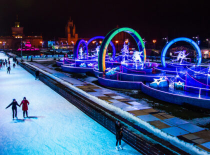 Moscow winter festivals feature