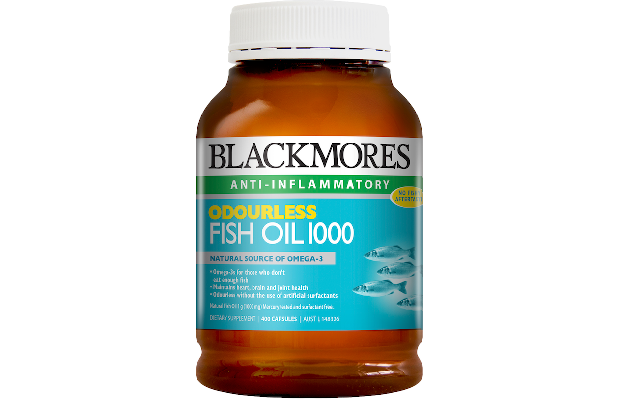 Odourless Fish Oil 1000 Silverkris