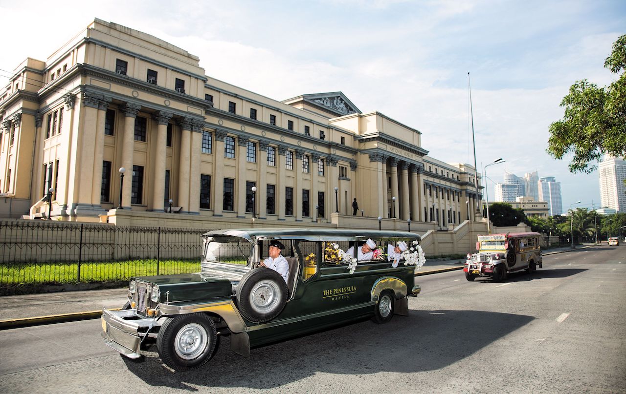 peninsula manila jeepney silverkris review