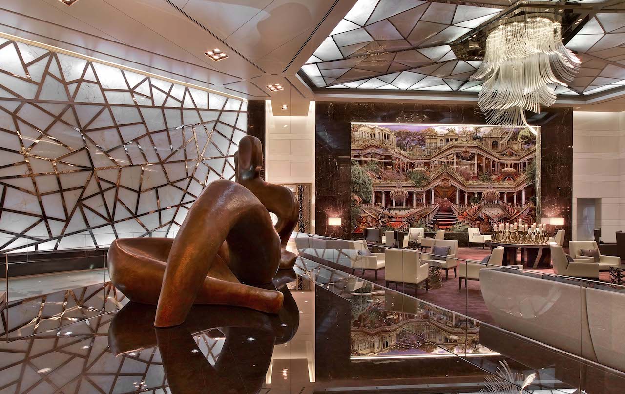Raffles Istanbul lobby art hotel review silverkris