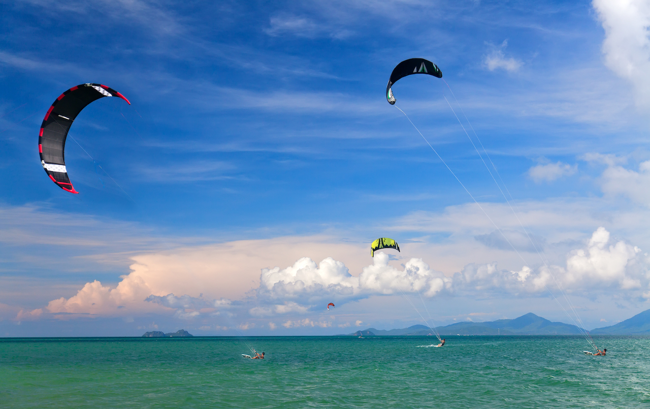 Kitesurfing in Koh Samui SilkAir network