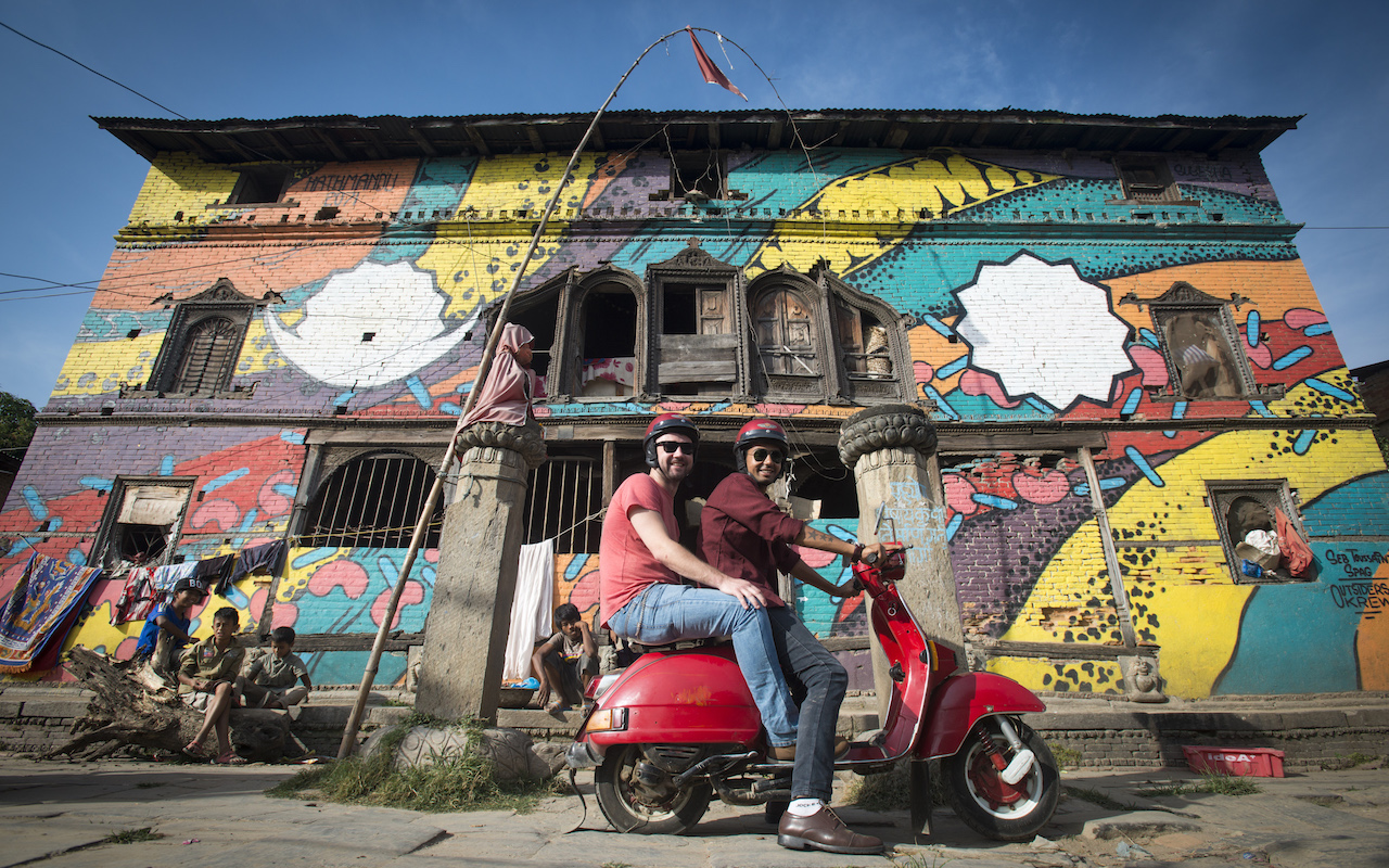 Street Art Tour in Kathmandu Nepal Silkwinds