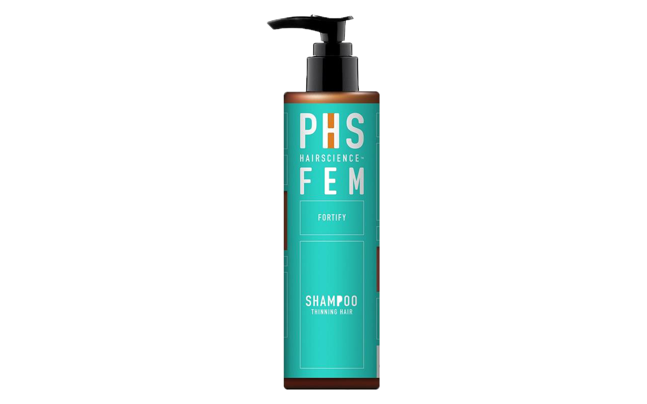FEM Fortify Shampoo by PHS HAIRSCIENCE Celebrate local with KrisShop SilverKris