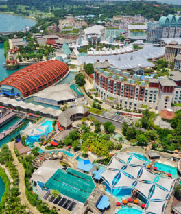 sentosa island singapore amusement park