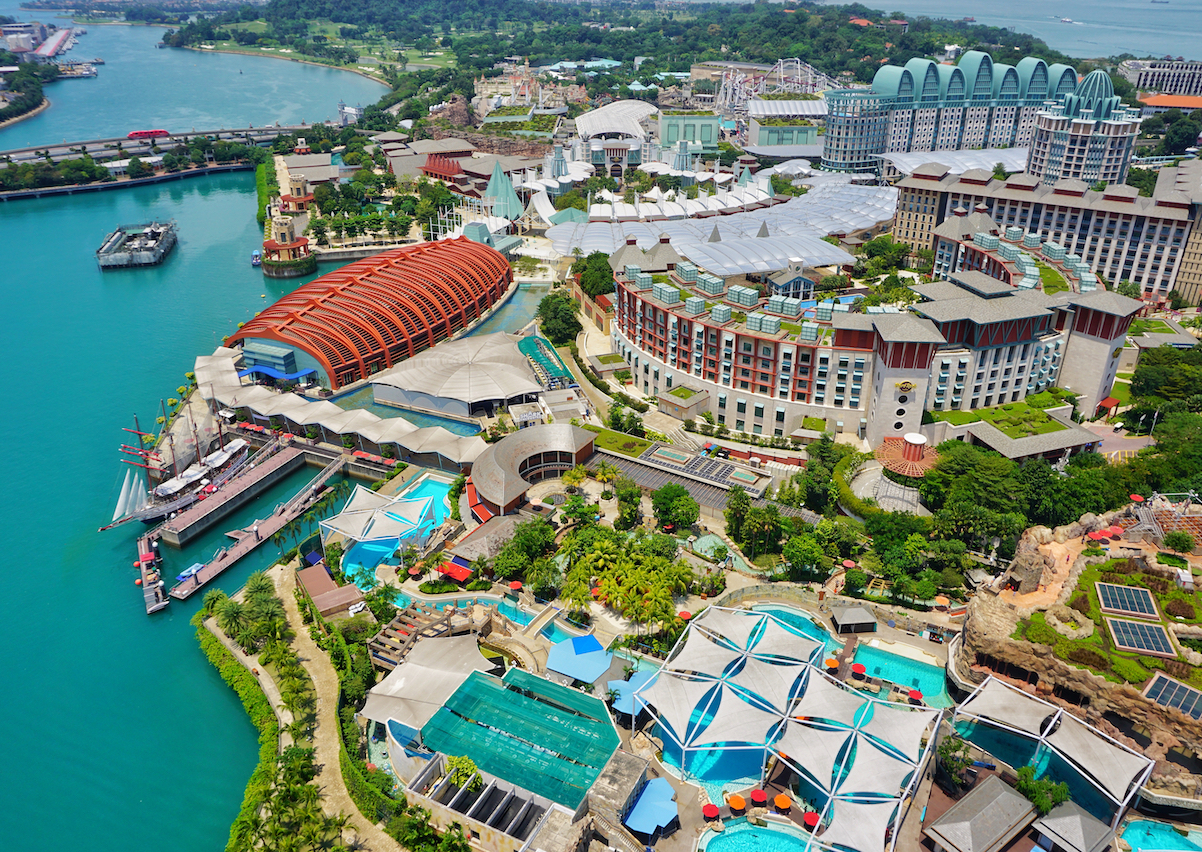 sentosa island singapore amusement park