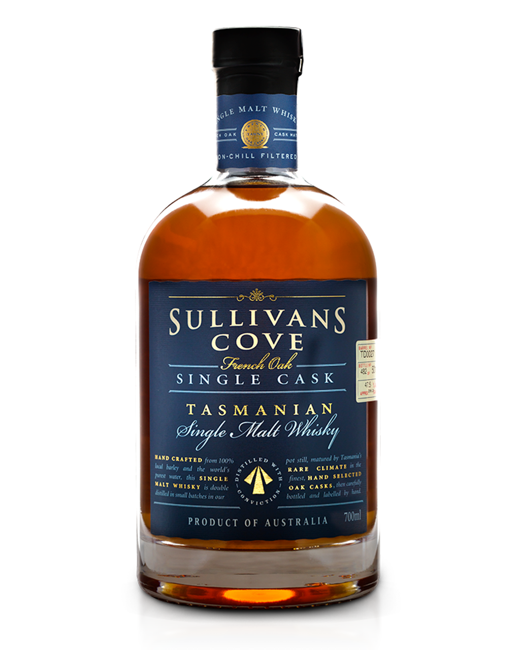 Whisky 101 Sullivans Cove Single Malt whisky