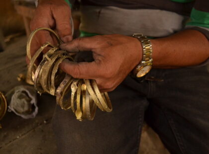 brass bracelets