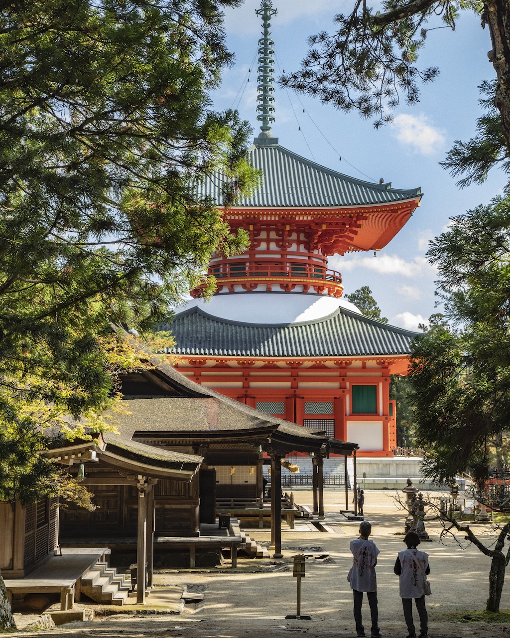 The Danjo Garan temple complex Osaka