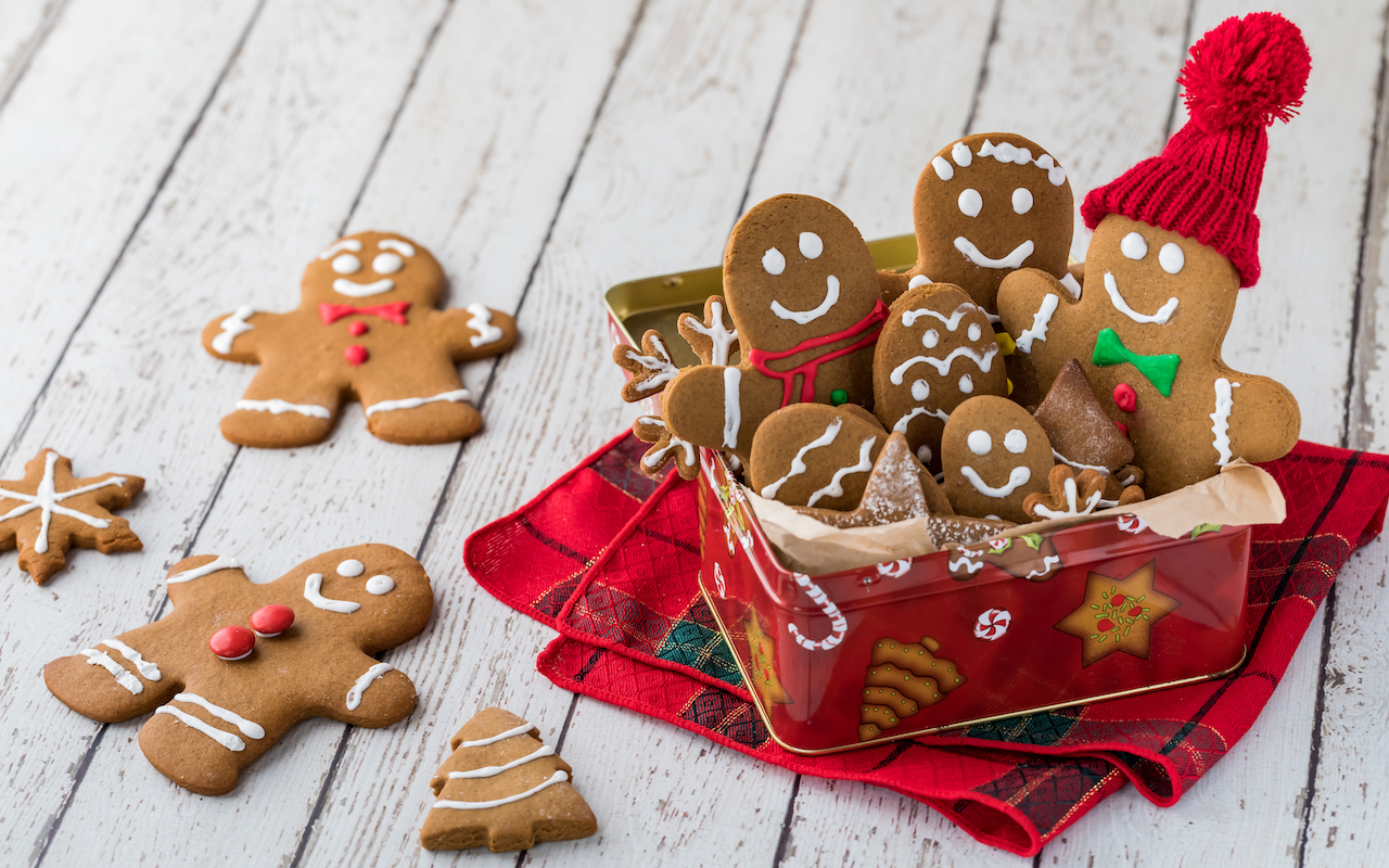 Christmas cookies gingerbread