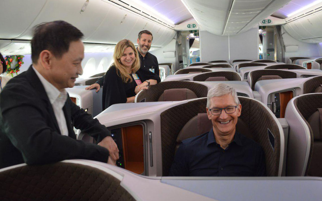 SIA Airline News Tim cook