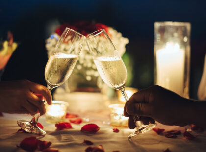 romantic dinner Valentine's Day