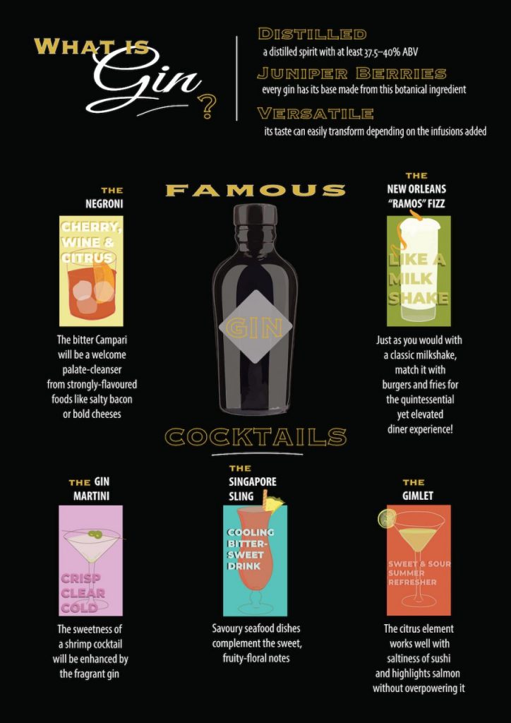 gin infographic