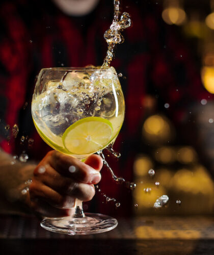 bartender cocktail gin