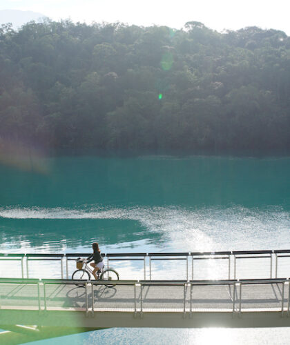 Sun Moon Lake cycling bicycle trails