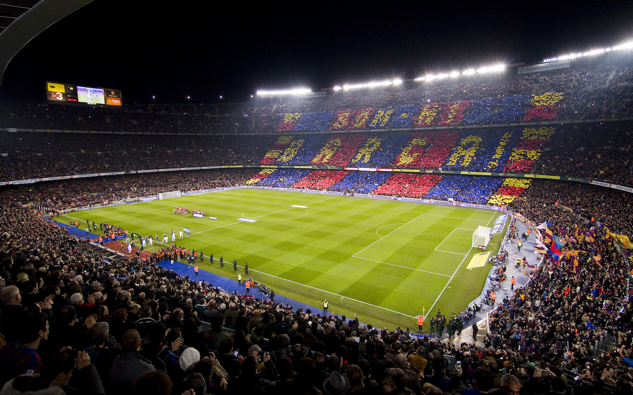 Camp Nou, Barcelona football stadium
