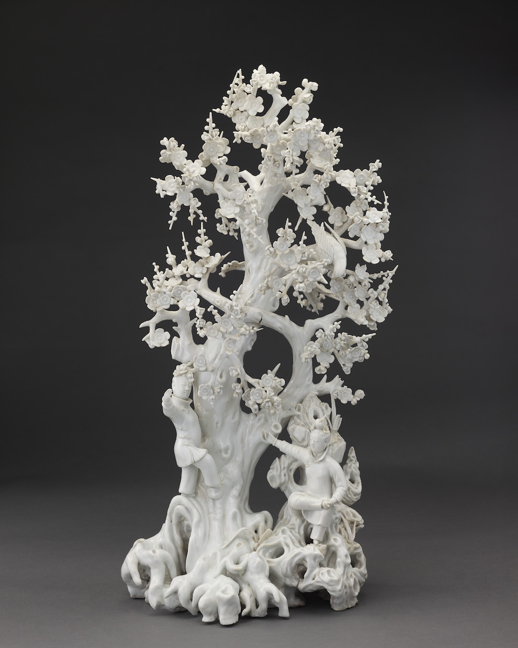Porcelain plum tree Asian Civilisations Museum