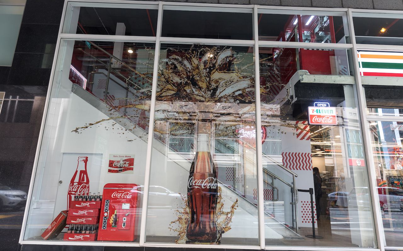 7-11 x Coca Cola crossover store