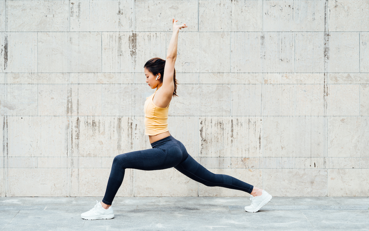 stretching sports yoga