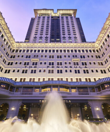 The Peninsula Hong Kong hotel building