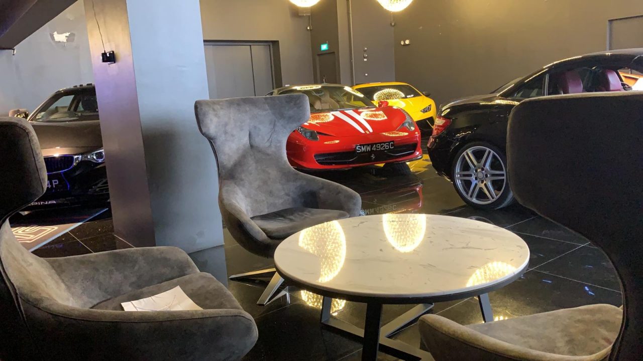 Cars and Coffee Gem resembles a VIP lounge